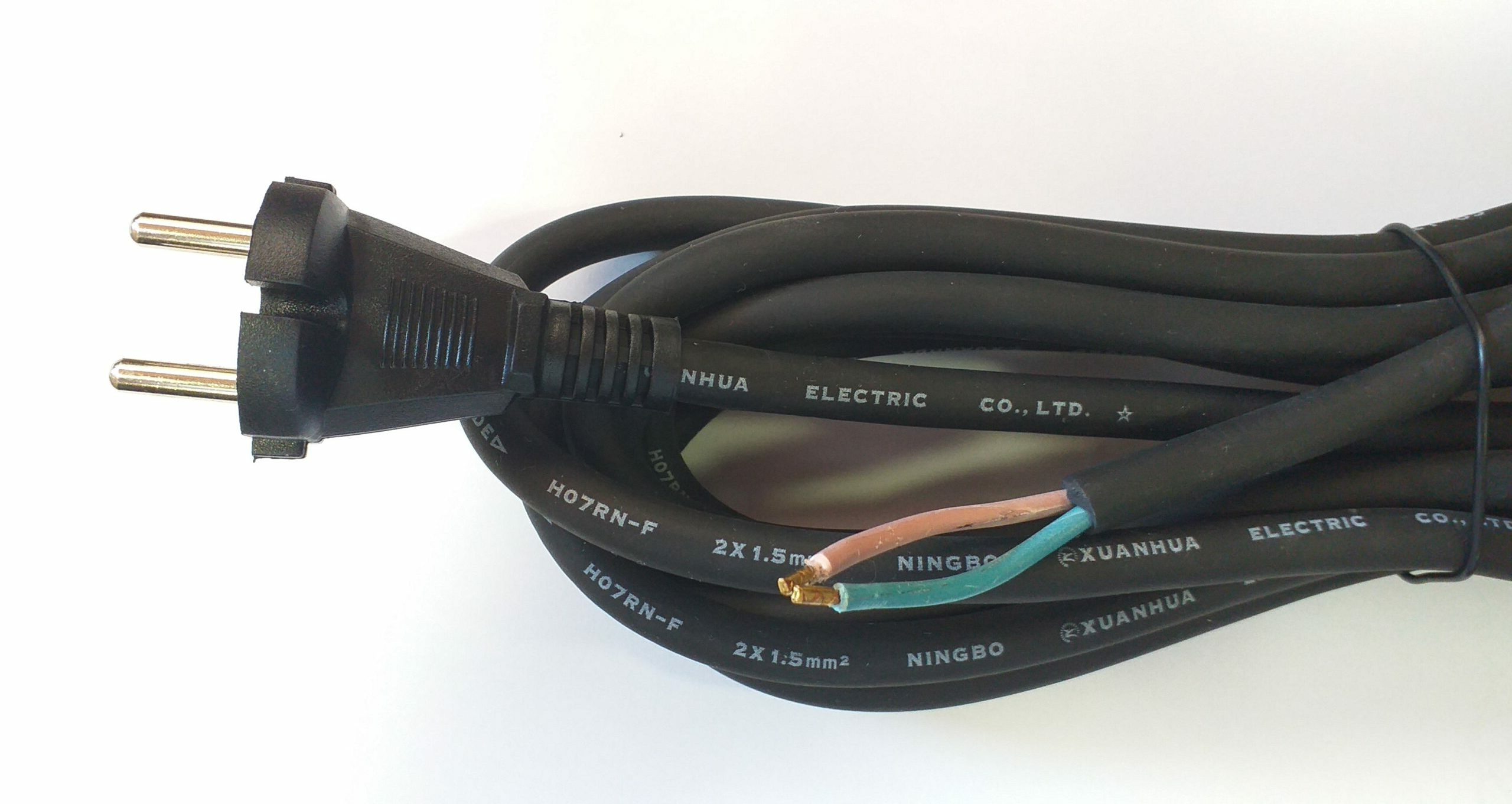 Cable conexion 2 x 1.5
